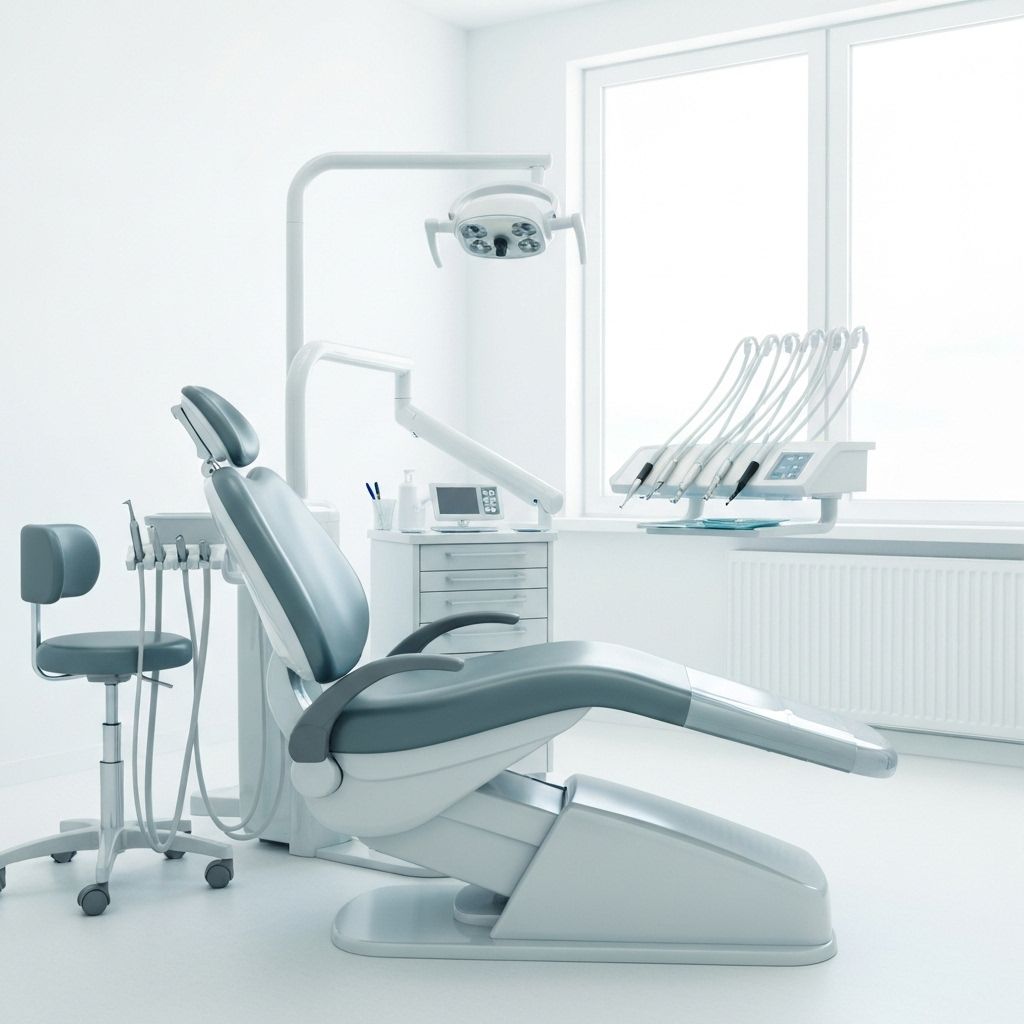 Modern Dental Chair and Equipment